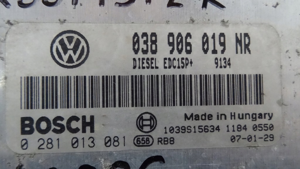 фото №4, Roomster 1.9 tdi бортовий комп'ютер блок керування