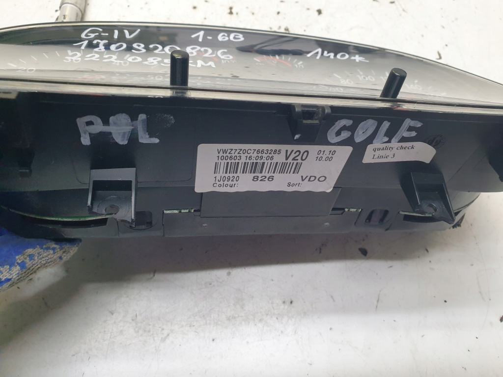 Панель приборы vw golf iv 1j0920826 Недорого