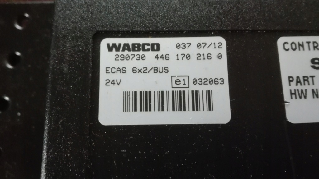 фото №2, Модуль блок управления ecas scania r 6x2 4461702160