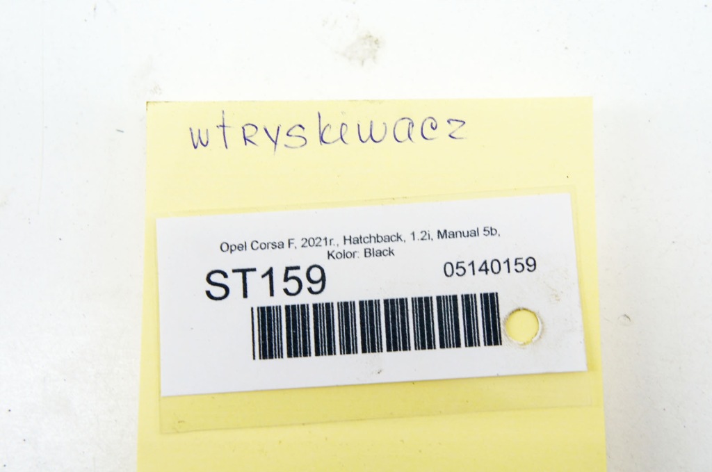 фото №8, St159+ opel corsa f 1.2i форсунки 9676017480 3szt комплект