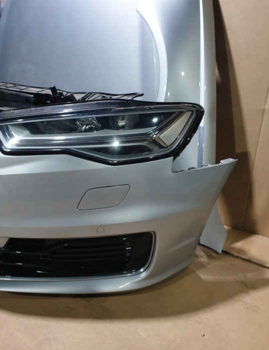 фото №6, Audi a6 c7 2.0 tdi 4g lift kompletny перед lz7g капот бампер крыло pas