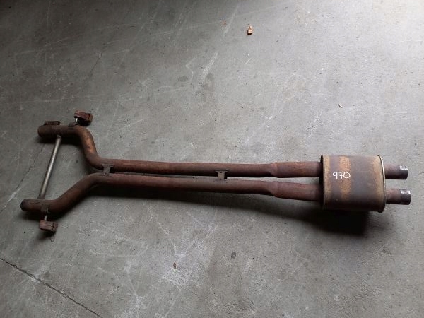 фото №1, Porsche panamera 970 выхлоп трубы гаситель