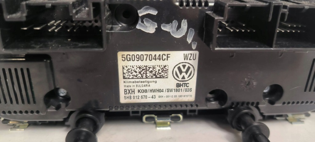 фото №6, Панель кондиціонера vw golf vii 5g0907044cf