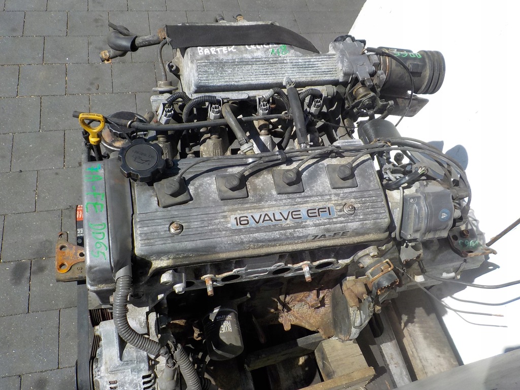 фото №9, Toyota celica vi 95r 1.8 16v 116km двигун 7a-fe kompletny film