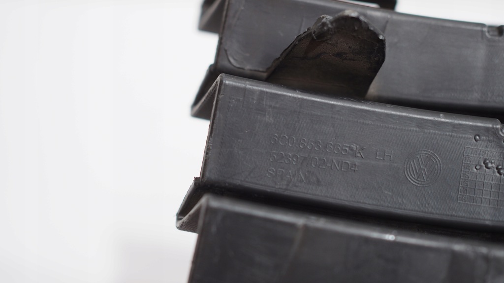 фото №8, Решітка бампера ліва vw polo v 6c lift 6c0853665k