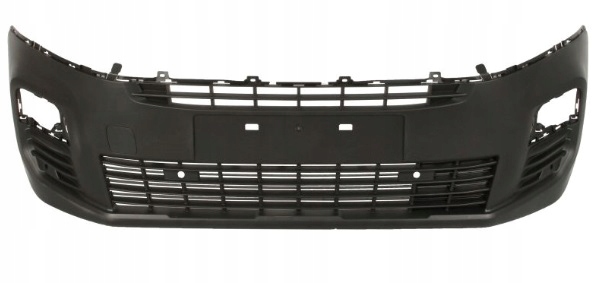 фото №1, Бампер передній peugeot partner 18- чорний 4 x pdc