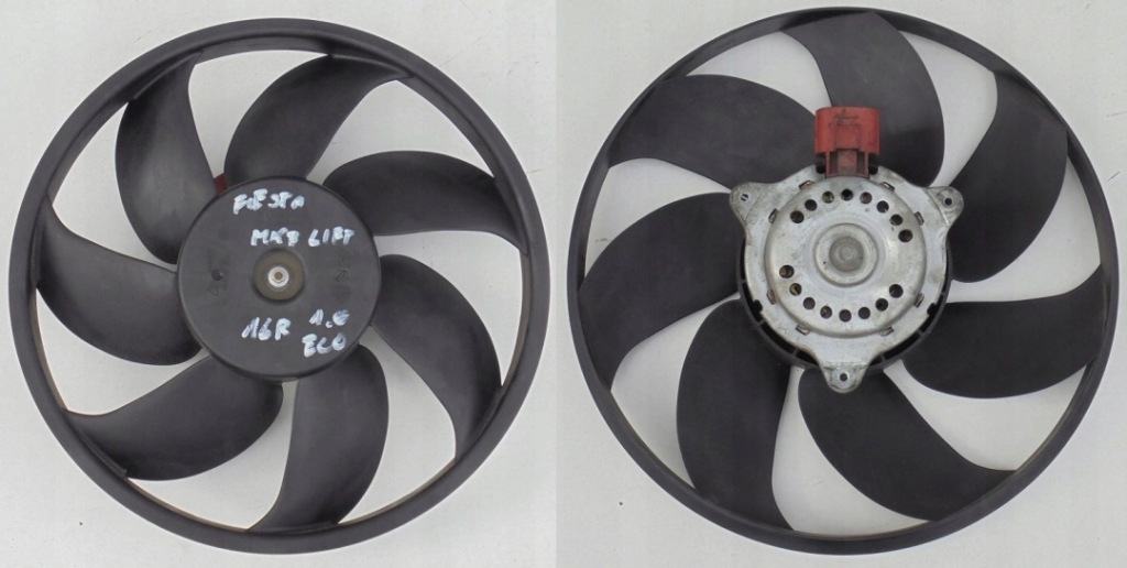 Купить Ford fiesta mk7 рестайлинг  16 r 1.0 вентилятор радиатора