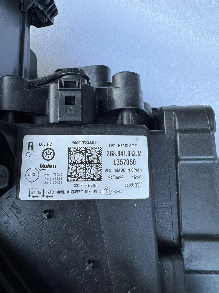 фото №6, Лампы vw arteon full led левая правая lift 2022 полный