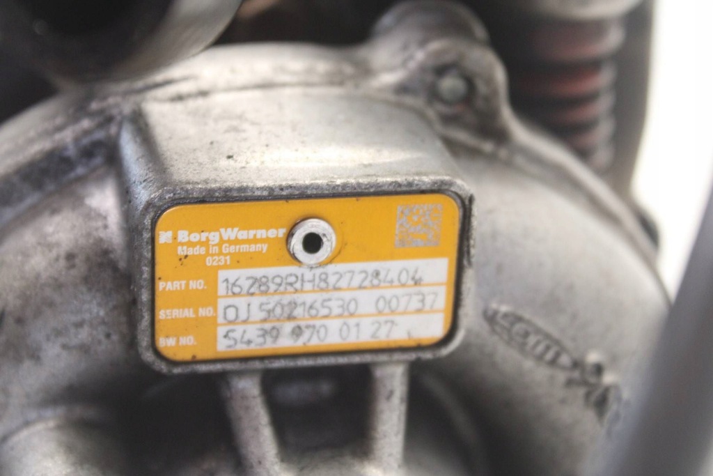 фото №10, Nissan juke f15 1.5 dci турбонагнітач urbina turbo 54399700127