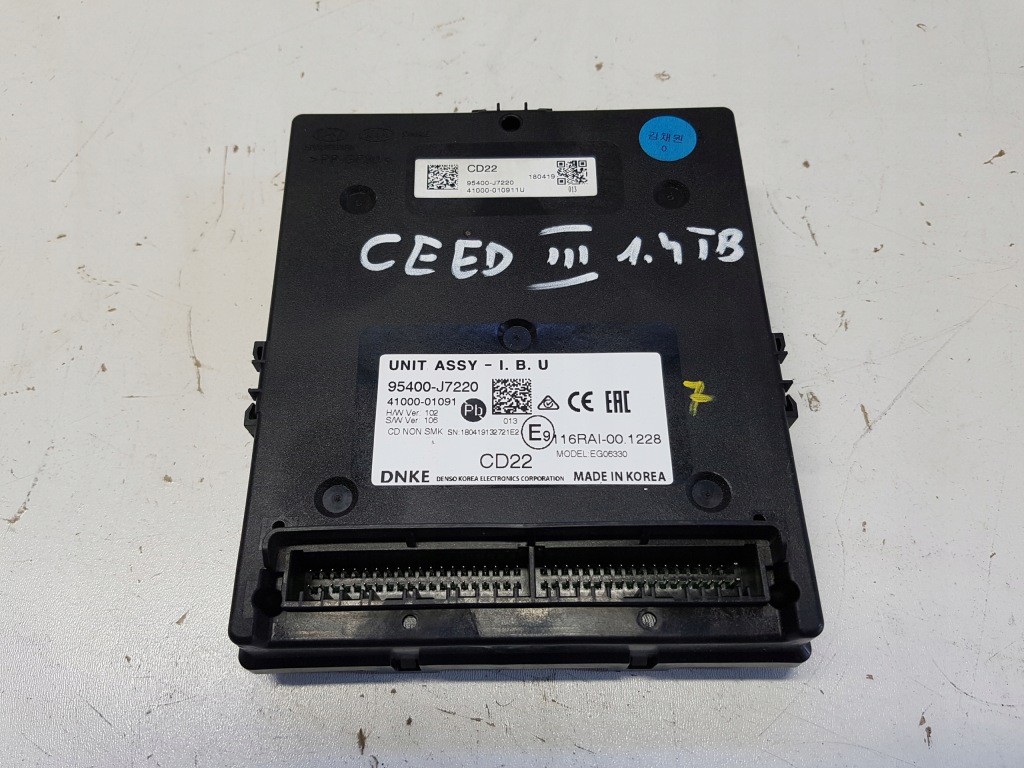 фото №1, Kia ceed iii 1.4 t-gdi бортовий комп'ютер блок керування модуль