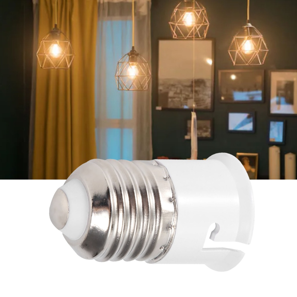 фото №6, E27 do b22 разъём основание адаптер do лампочка