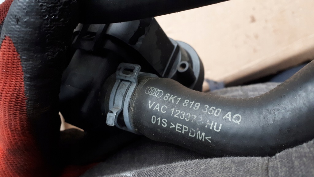 фото №5, S4 b8 a4 шланг провода отопителя 3.0 tfsi s5