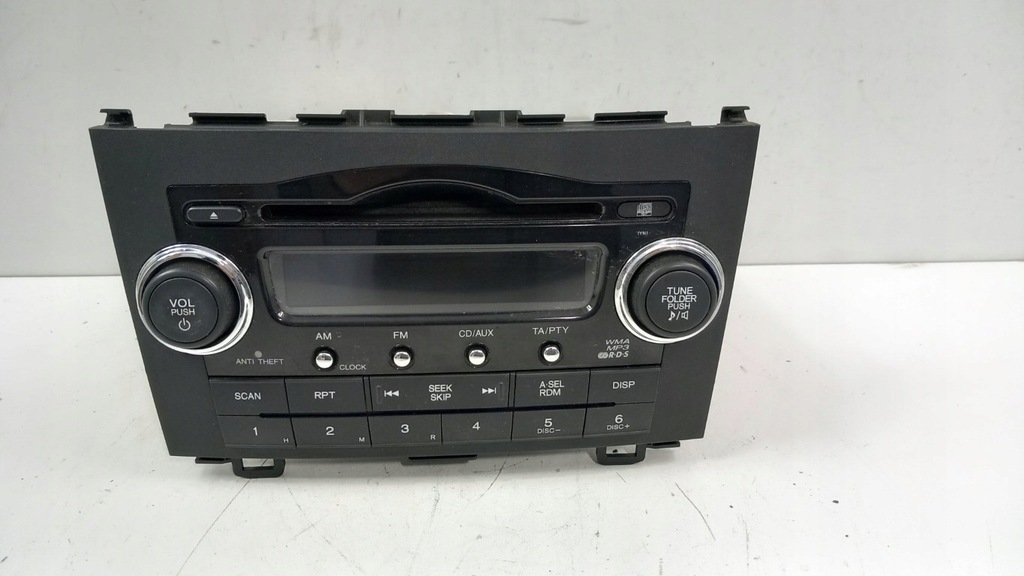 фото №1, Honda cr-v iii радио 39100-swa-g102