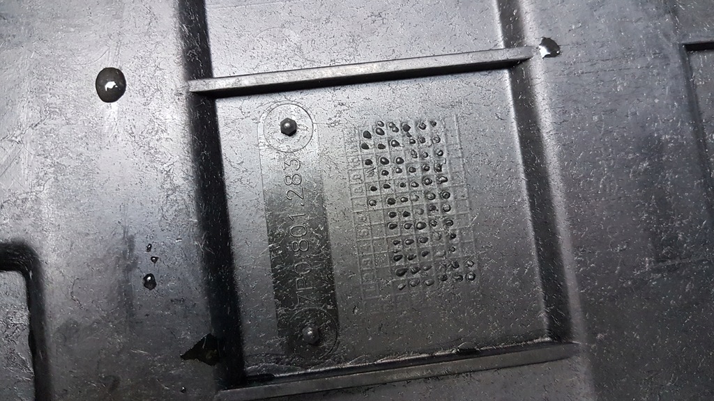 фото №5, Корпус захист багажник піддон акумулятор porsche cayenne ii 4.8 7p5