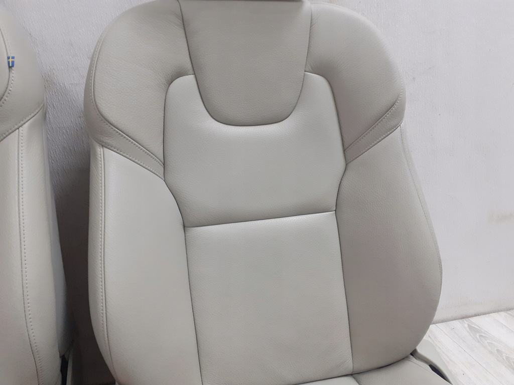 фото №7, Volvo s60 iii 2018- сиденья заднее сиденье обивка кожа бежевые idealne