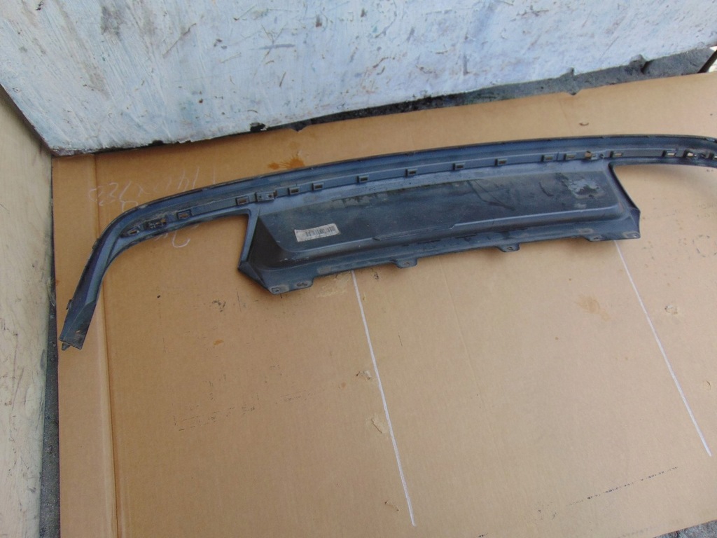 фото №13, Накладка спойлер бампера задняя skoda octavia iv 5e7807521e