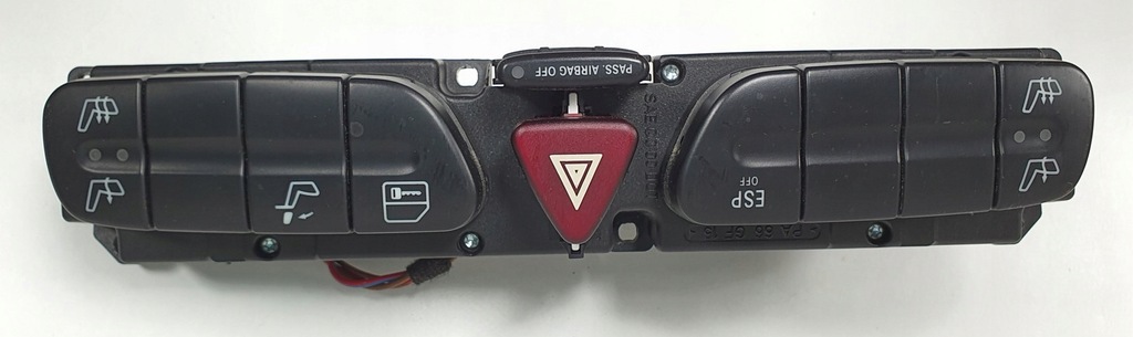 фото №1, Панель кнопка світла аварійних mercedes w203