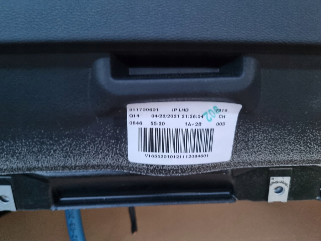 фото №13, Volvo xc40 панель приладів консоль оригінал ремені подушка безпеки водій пасажир колінний