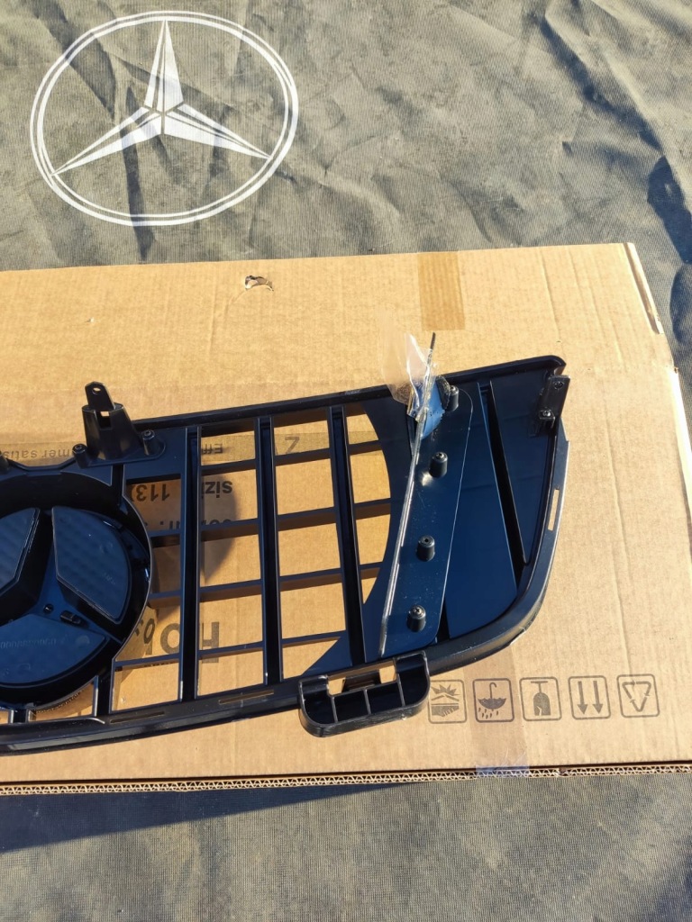 фото №9, Mercedes gl x164 решітка радіатора решітка радіатора panamericana gt nowa