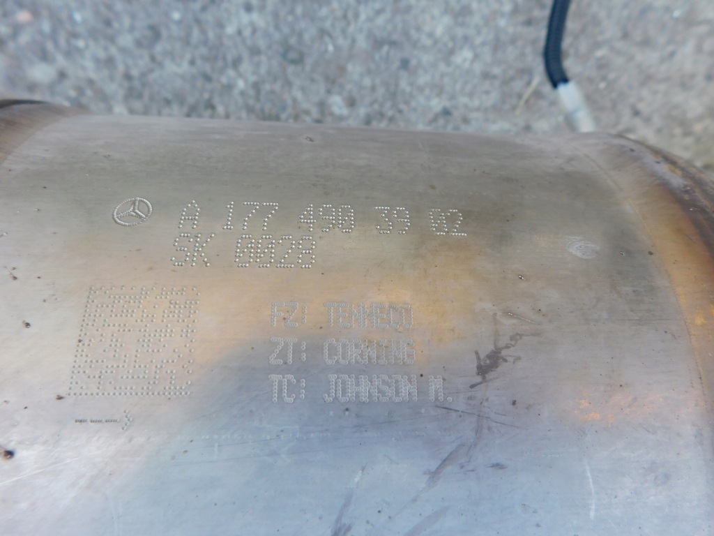 Mercedes glb 3254 dpf гаситель катализатор kompletny система выпускной oem Киев