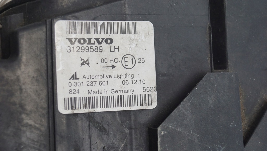 фото №12, Лампа лівий перед volvo v50 lift