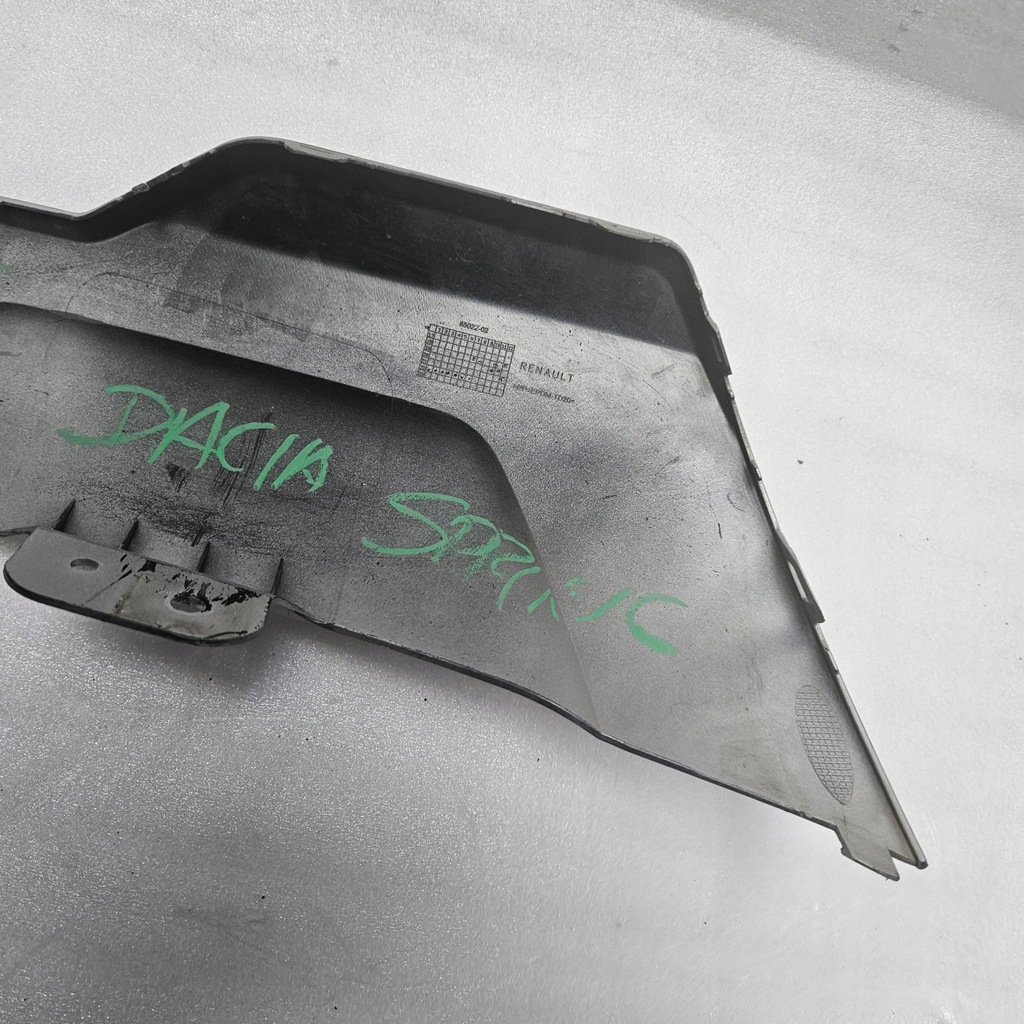 фото №6, Dacia spring спойлер накладка дифузор бампера заднього задня
