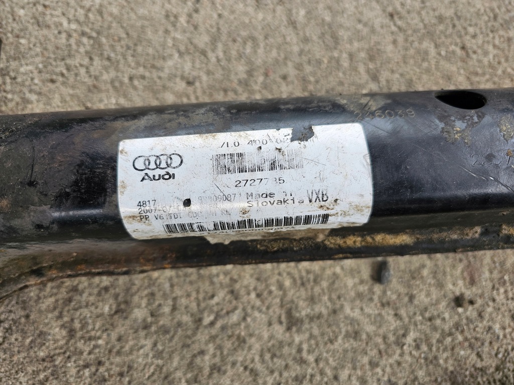 фото №10, Audi q7 4l 07r 3.0 tdi підрамник підрамник підрамник 7l0407747a