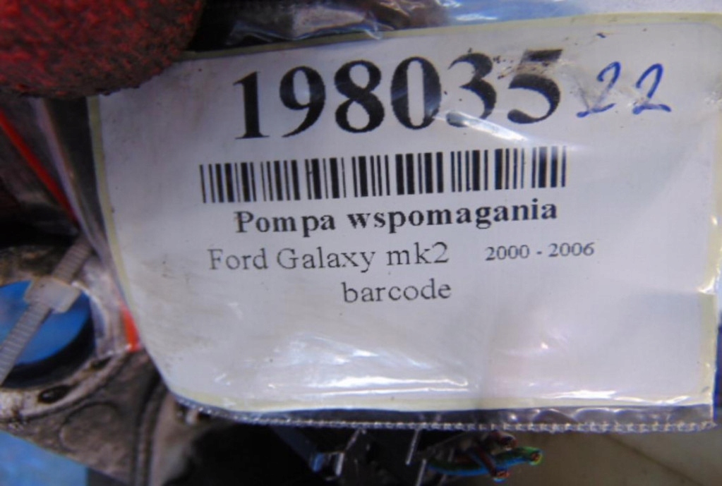 фото №6, Ford galaxy mk2 насос підсилювача 104-0085-011-094