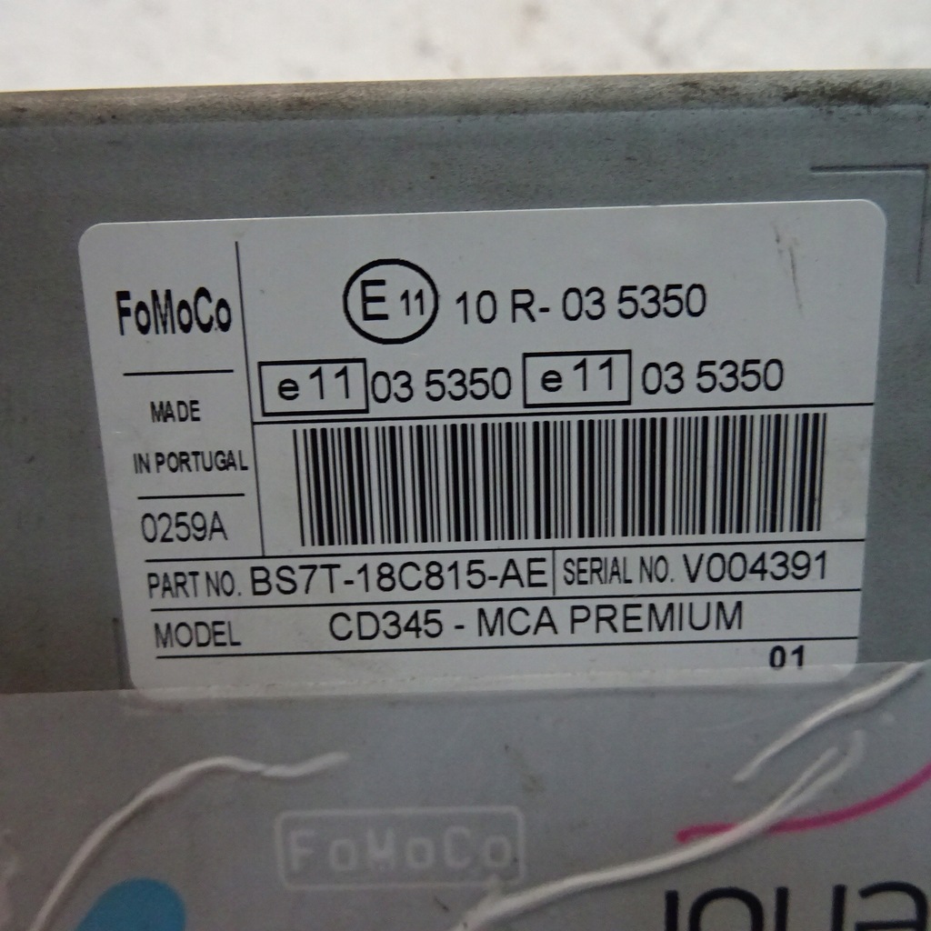 фото №3, Ford s-max радио bs7t-18c815-ae