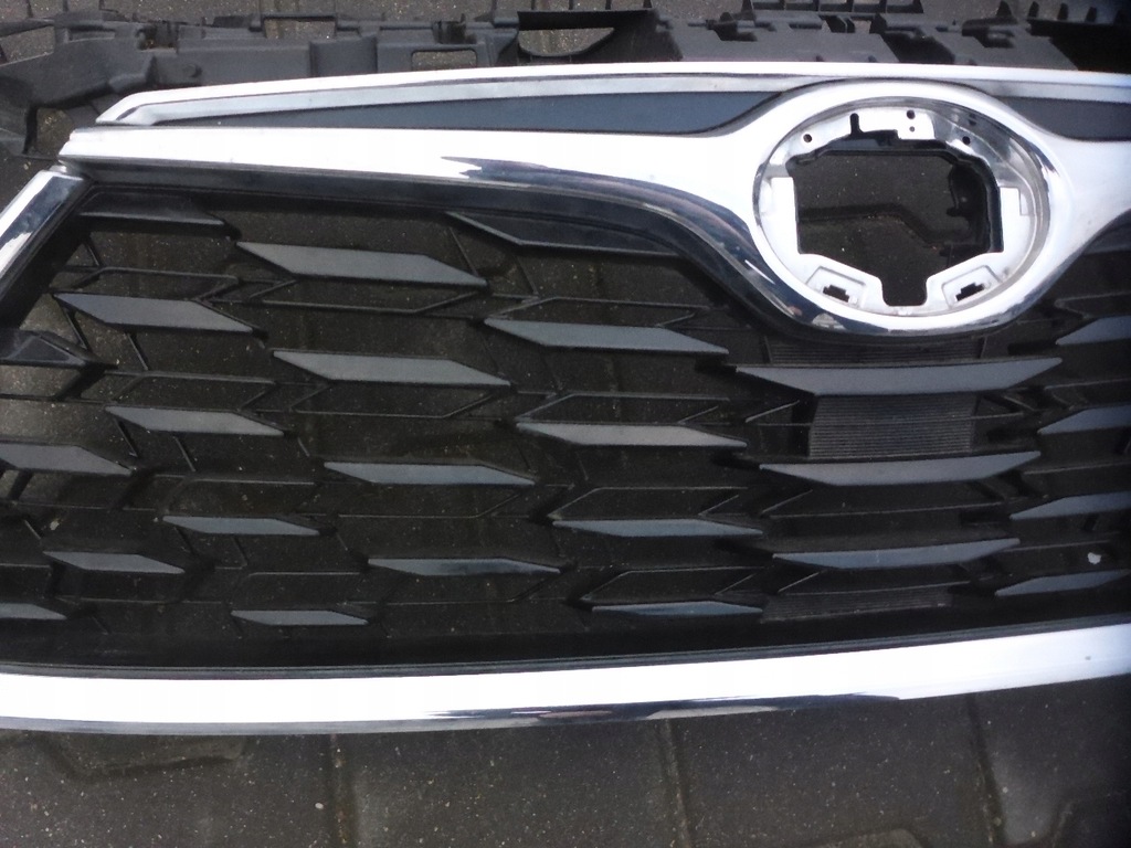 фото №7, Toyota highlander 2019- усилитель решётка радиатора решётка радиатора радиатора оригинал