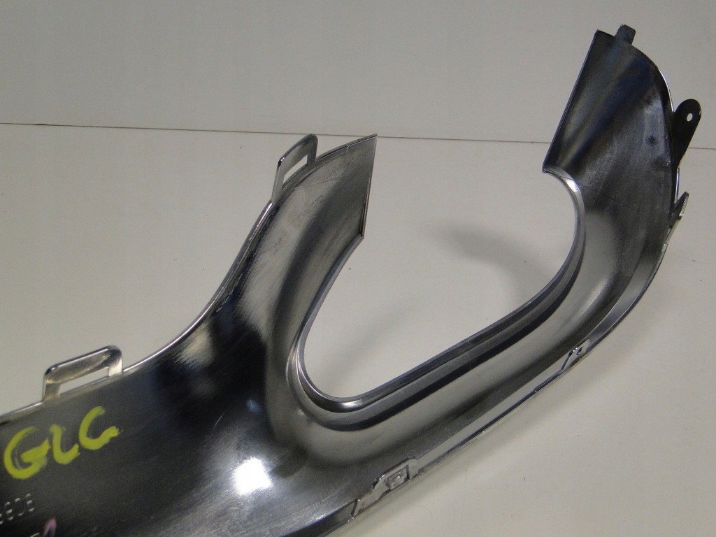 фото №11, Mercedes glc 253 диффузор задний накладка задняя хром