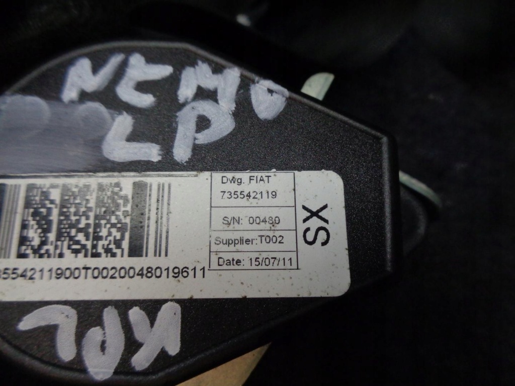 Подушки безпеки подушки безпеки ремені безпеки передні citroen nemo Київ