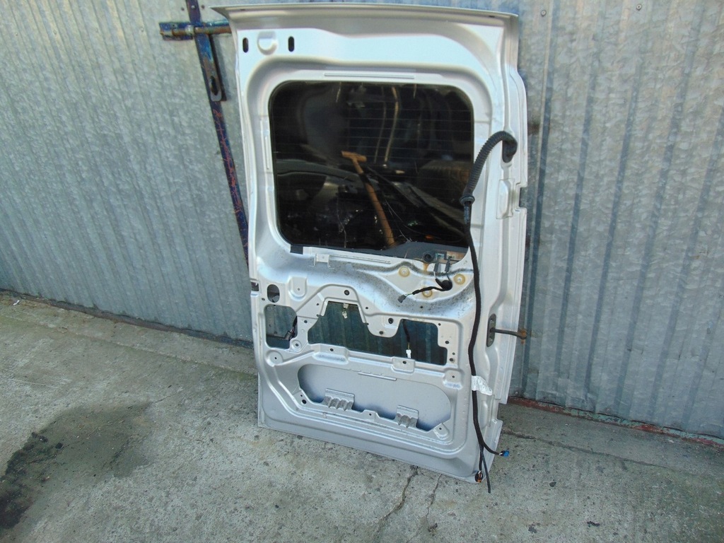 фото №14, Двері лівий задня opel combo d doblo ii з скло колір сріблястий