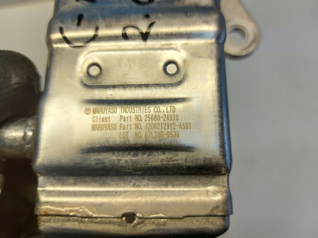 фото №5, Toyota chr радиатор выхлопных газов клапан egr