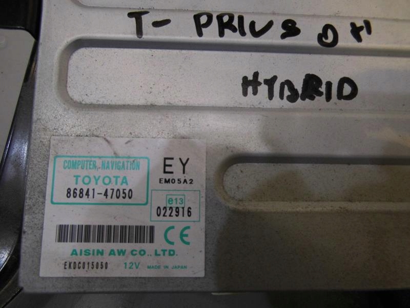 фото №2, Считыватель навигации toyota prius ii 86841-47050