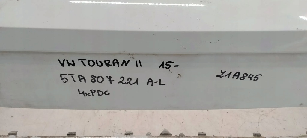 5ta807221a vw touran 2 2 5ta 2015- бампер передний передок  4xpdc-l с Разборки