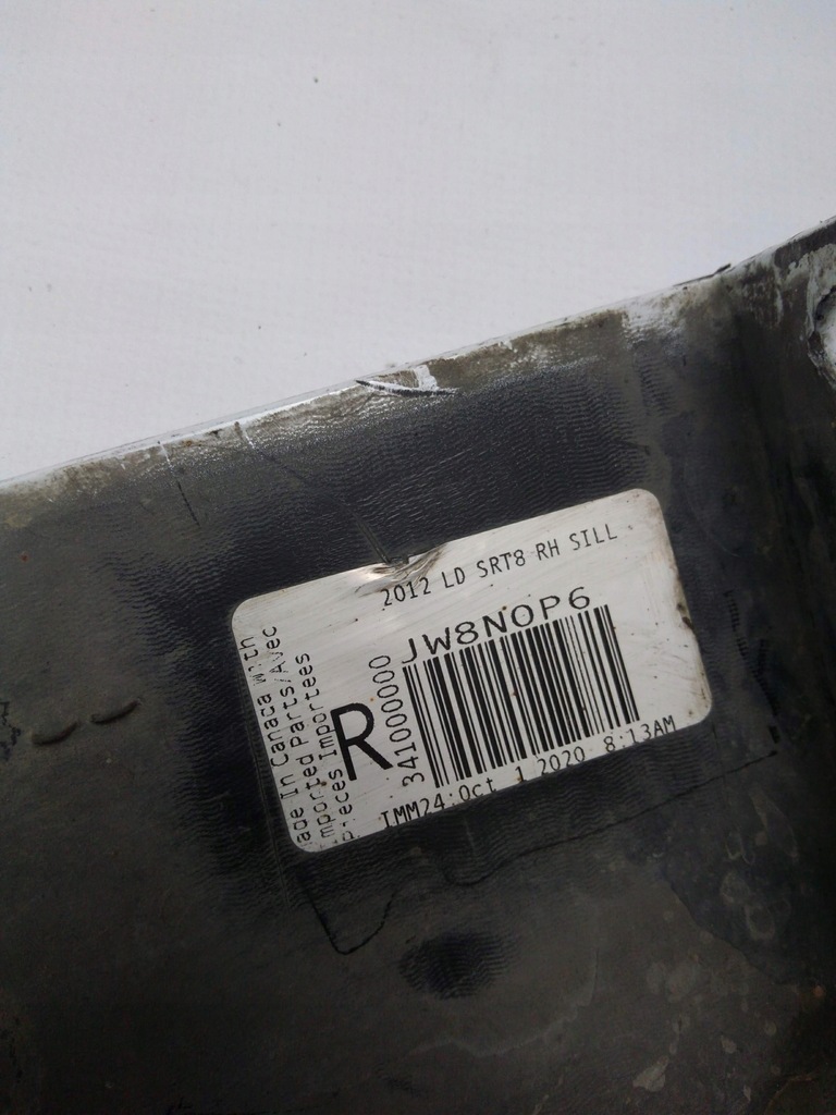 фото №6, Dodge charger 2015+ накладка поріг поріг правий sr