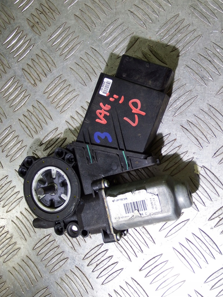 фото №1, Моторчик скло лівий перед 29 pin renault laguna ii espace iv vel satis