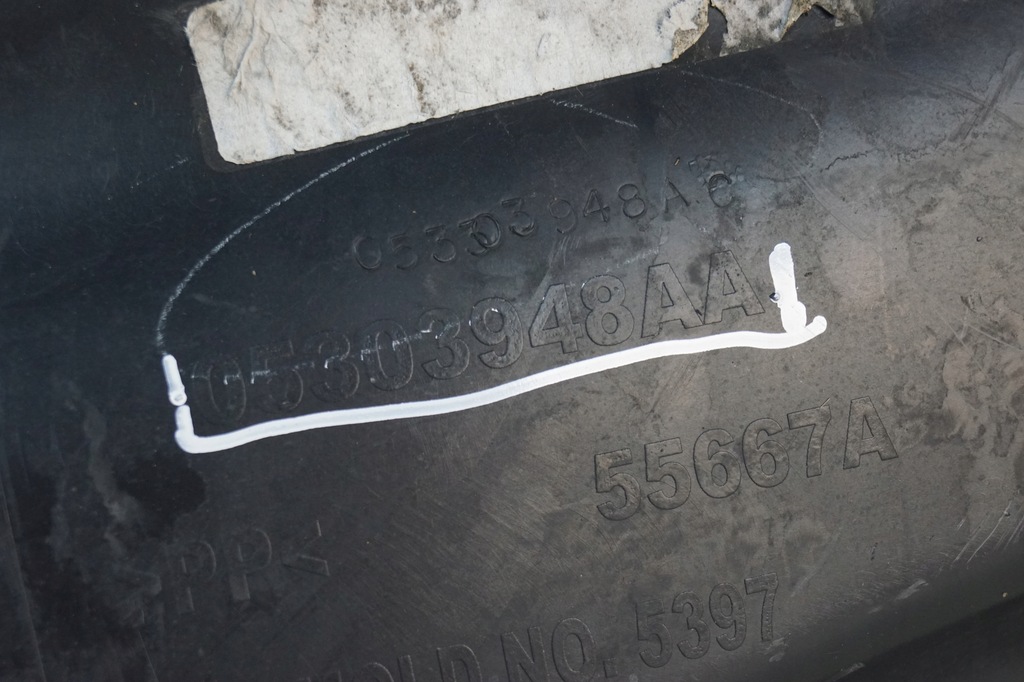 фото №8, Подкрылок правый задняя jeep compass i lift 05303948aa