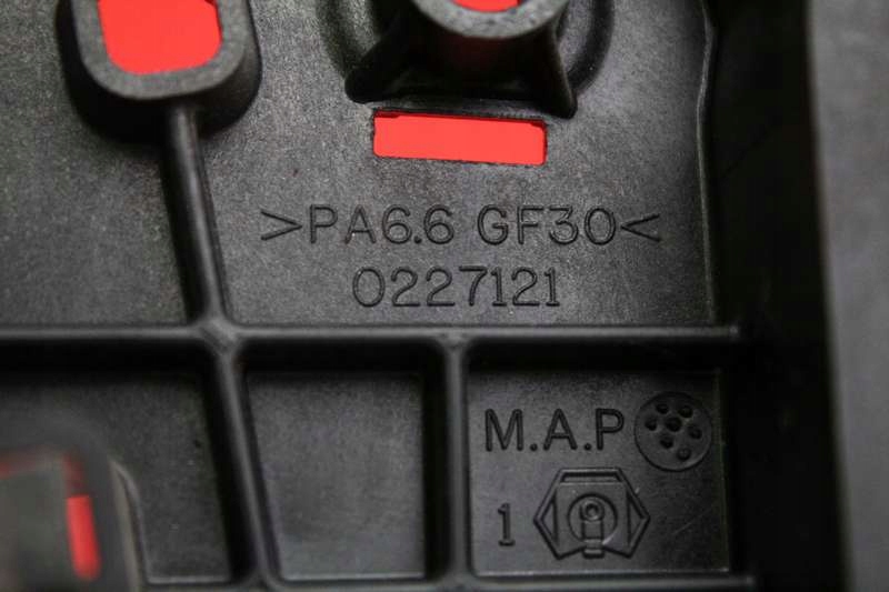 фото №7, Ручка внутрішня ліва задня срібляста 9682100777 peugeot partner 2 ii 08-12