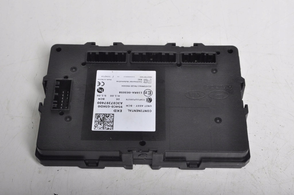 фото №1, Kia niro модуль блок управления bcm 954c0-g5kd0 2021r