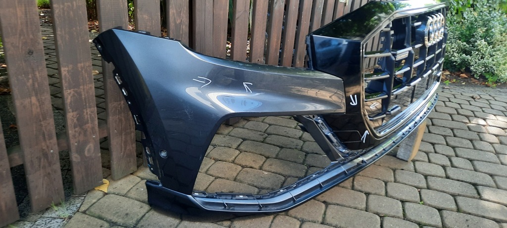 фото №10, Audi q8 4m8 бампер перед решітка радіатора bydgoszcz 4m8807437d