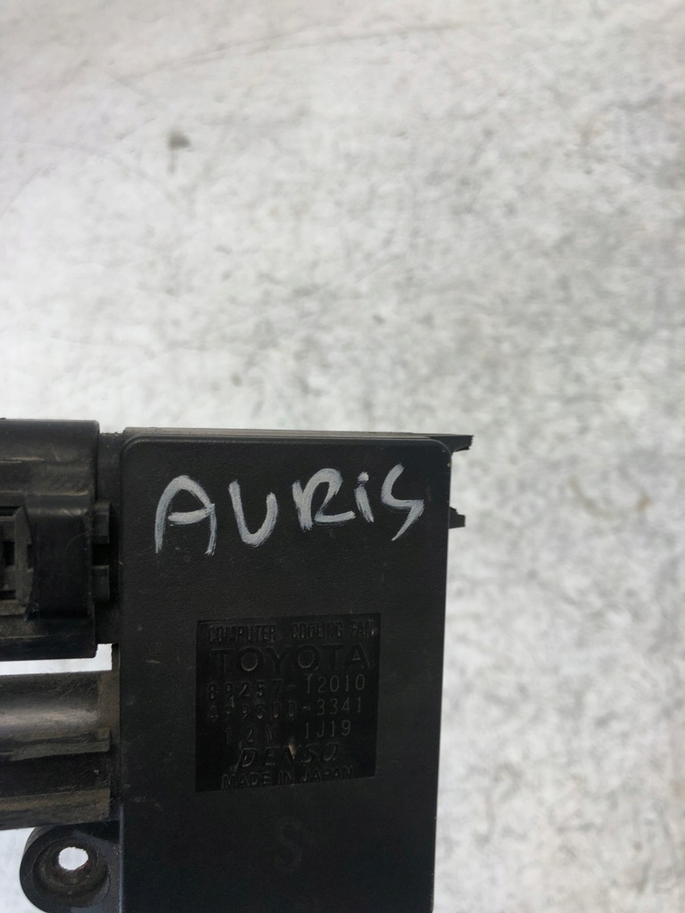 фото №6, Блок управления вентиляторов toyota auris i 89257-12010