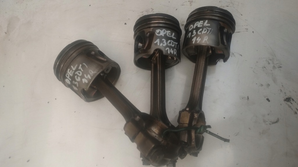 фото №1, Fiat 1,3 jtd opel 1,3 cdti поршень шатун