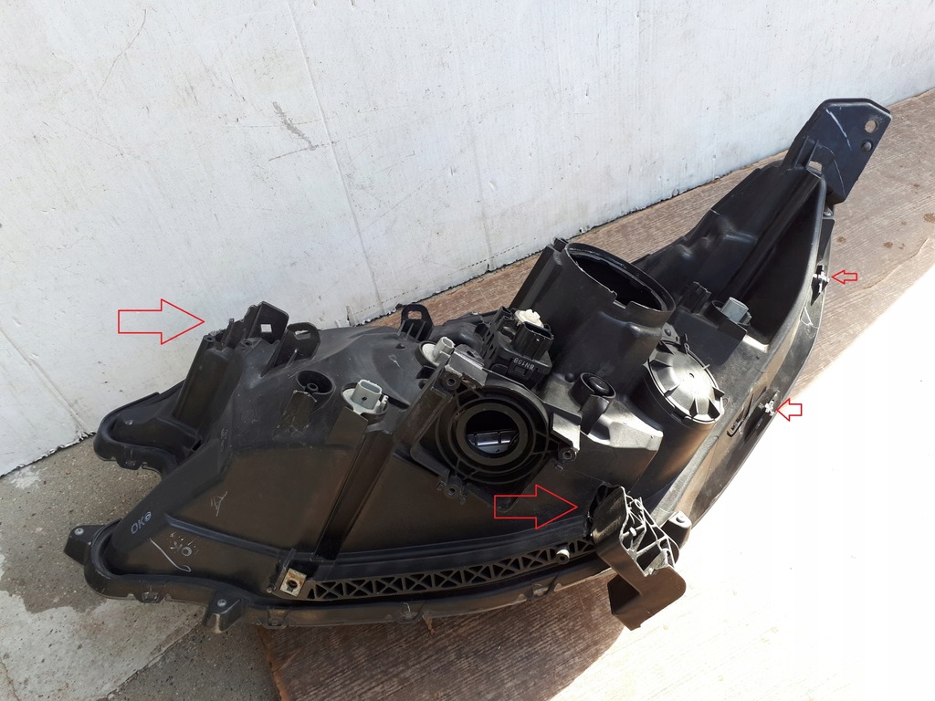 фото №12, Honda crv iv 12-16 лампа ксенон права передня led