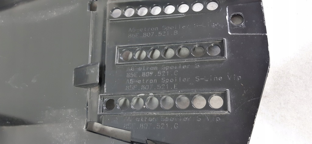 Купити Audi a6 e-tron s-line спойлер дифузор бампер задня задній 85e807521b