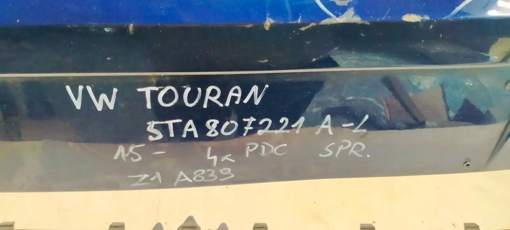5ta807221 vw touran 2 2 5ta 2015- бампер передний передок  4xpdc a-l Киев