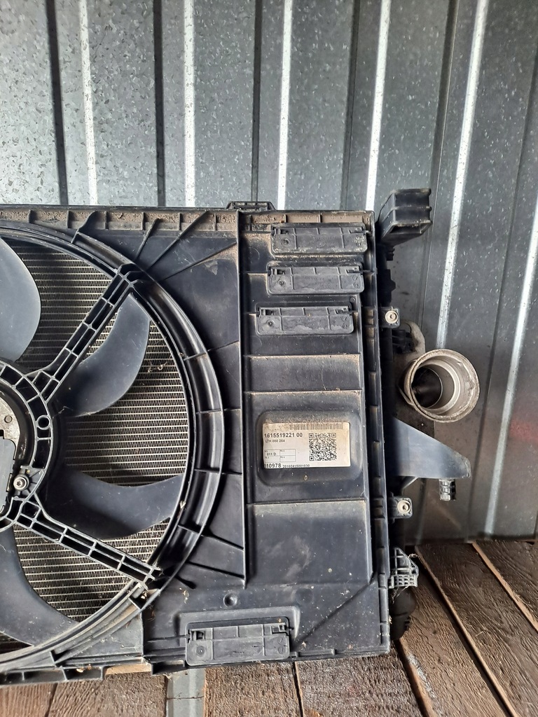 фото №6, Комплект радиатор вентилятор volkswagen vw t6 2.0 d 7e0121207d
