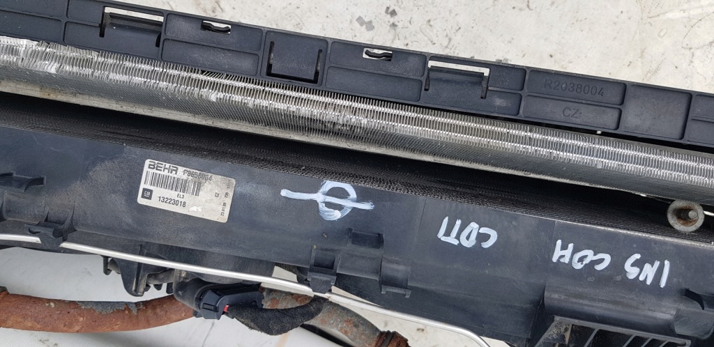 фото №11, Радіатор вентилятор opel insignia a 2.0 cdti