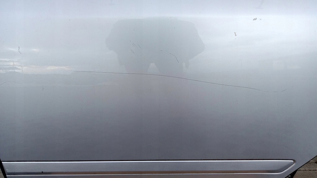 фото №8, Дверь левый задняя skoda octavia ii hb серебристая 9156